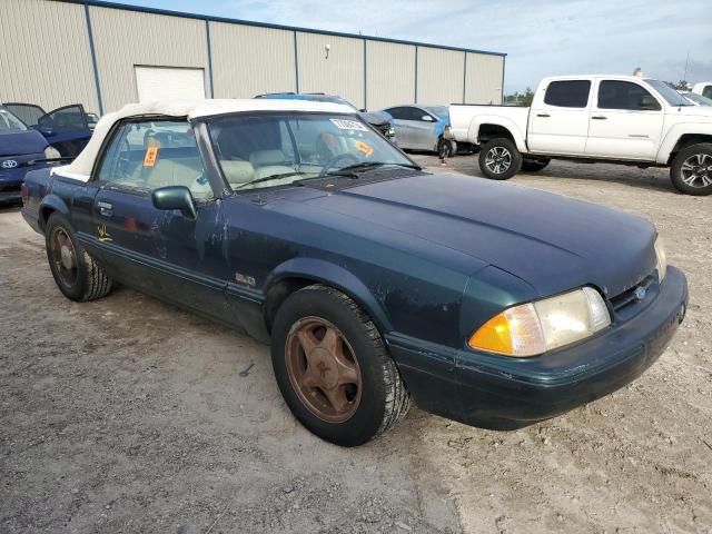 1FACP44E6MF148796 - 1991 FORD MUSTANG LX GREEN photo 4