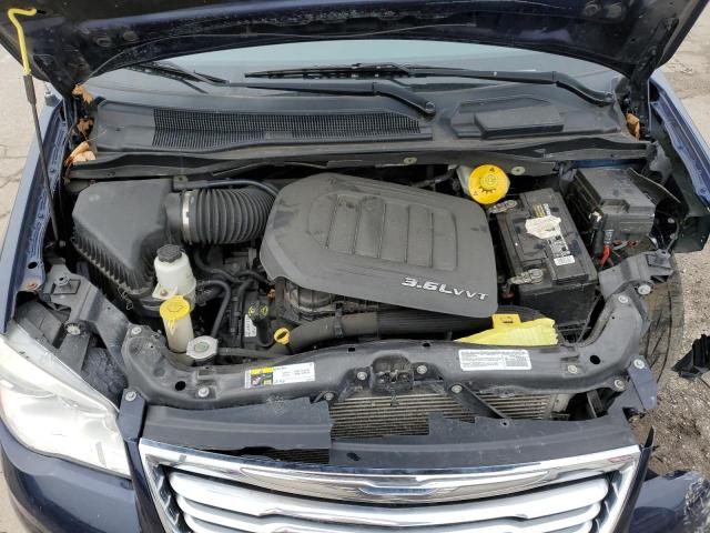 2C4RC1BG3ER195300 - 2014 CHRYSLER TOWN & COU TOURING 蓝色 照片 12