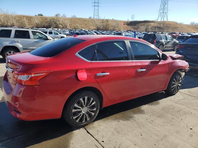 3N1AB7AP7GL674648 - 2016 NISSAN SENTRA S RED photo 3