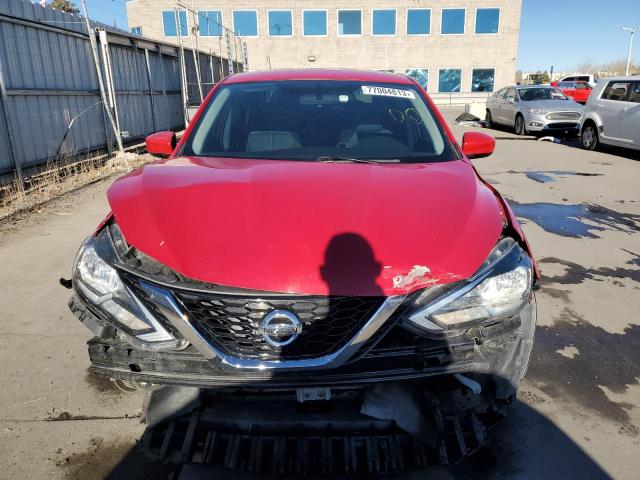 3N1AB7AP7GL674648 - 2016 NISSAN SENTRA S RED photo 5