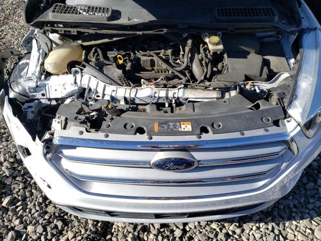 1FMCU0GD2KUA20560 - 2019 FORD ESCAPE SE WHITE photo 11