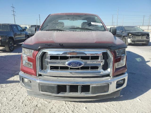 1FTEW1C86FKE60529 - 2015 FORD F150 SUPERCREW RED photo 5