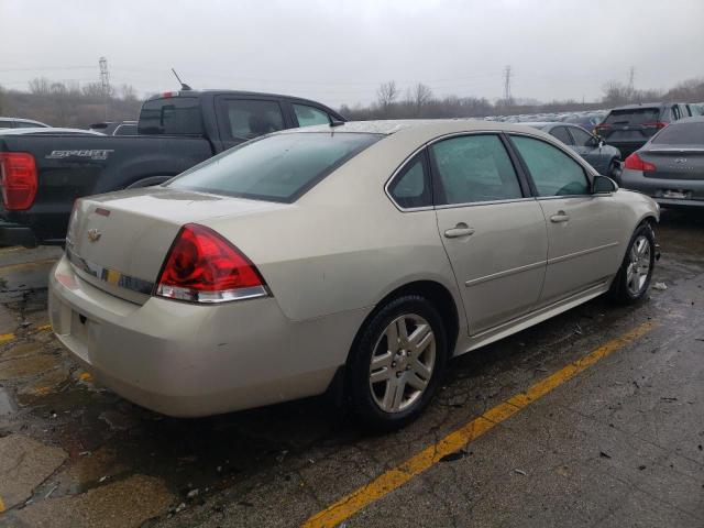 2G1WB5EK0B1191124 - 2011 CHEVROLET IMPALA LT TAN photo 3