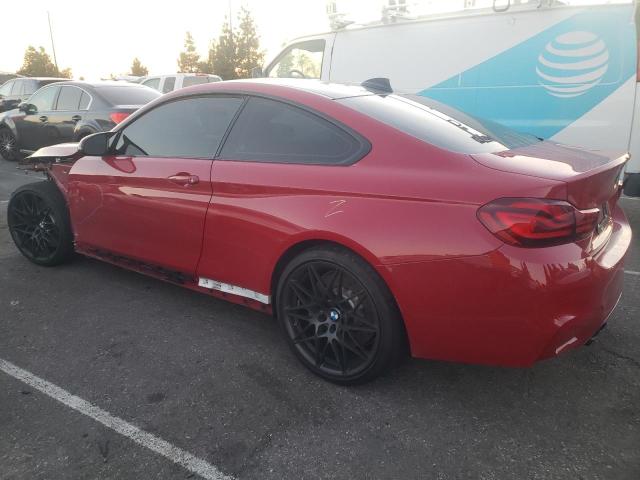 WBS4Y9C03LFJ69918 - 2020 BMW M4 RED photo 2