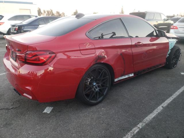 WBS4Y9C03LFJ69918 - 2020 BMW M4 RED photo 3