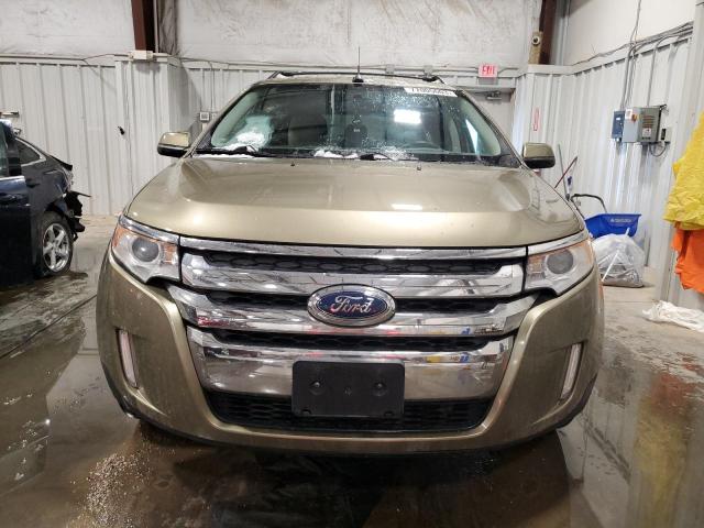 2FMDK4JC1CBA32899 - 2012 FORD EDGE SEL BEIGE photo 5