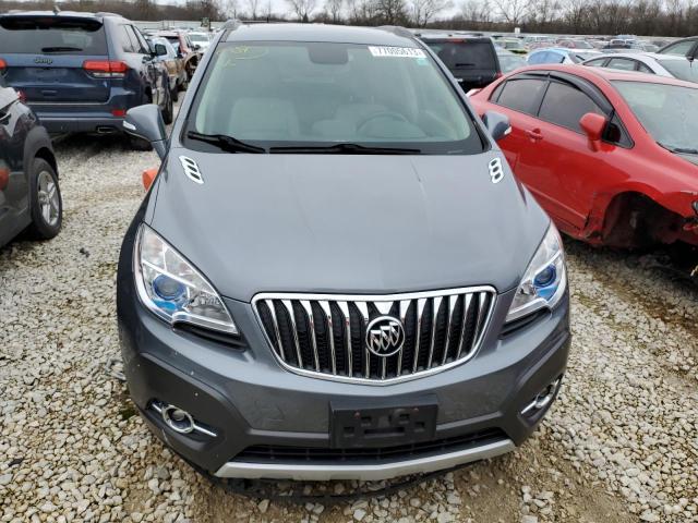 KL4CJGSB3FB124336 - 2015 BUICK ENCORE GRAY photo 5