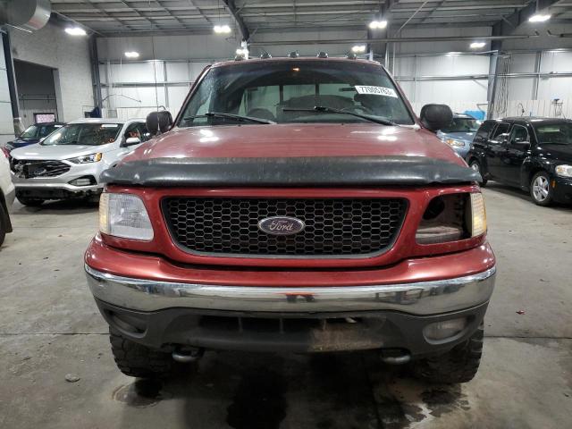 2FTRX08LXXCA76782 - 1999 FORD F150 RED photo 5