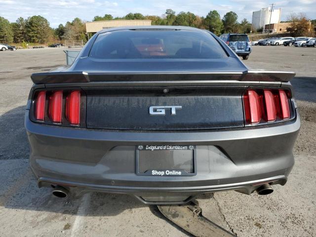 1FA6P8CF1G5298338 - 2016 FORD MUSTANG GT CHARCOAL photo 6