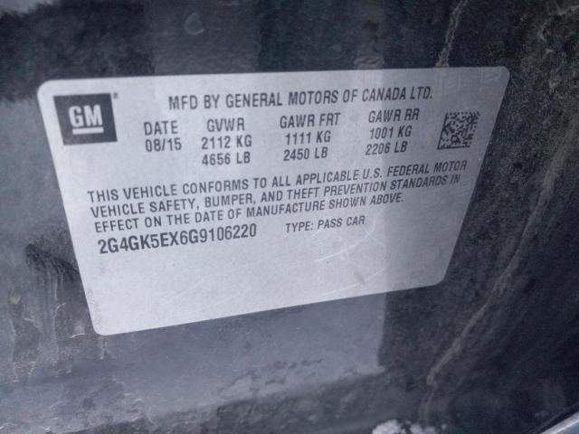 2G4GK5EX6G9106220 - 2016 BUICK REGAL 黑色 照片 13