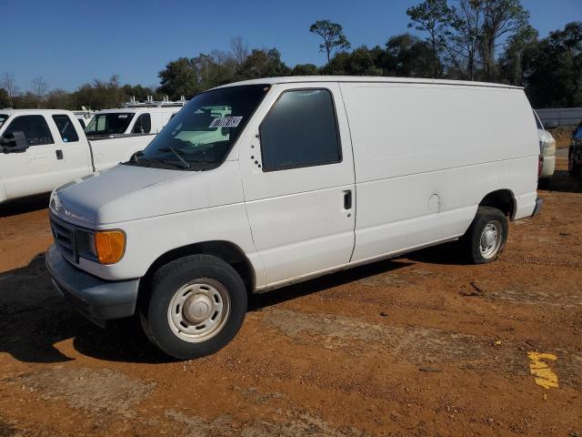 1FTRE14W86HB20765 - 2006 FORD ECONOLINE E150 VAN WHITE photo 1