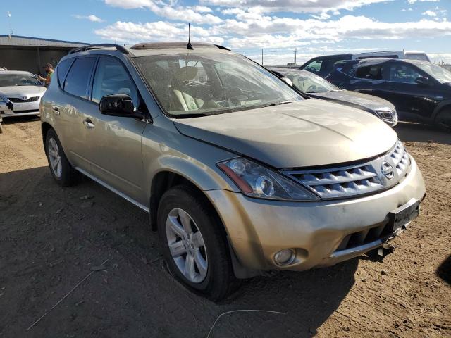 JN8AZ08W66W503268 - 2006 NISSAN MURANO SL GOLD photo 4