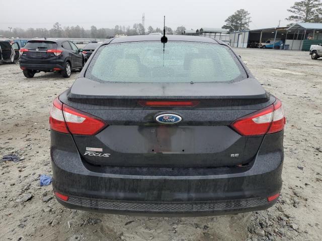 1FAHP3F28CL157695 - 2012 FORD FOCUS SE BLACK photo 6