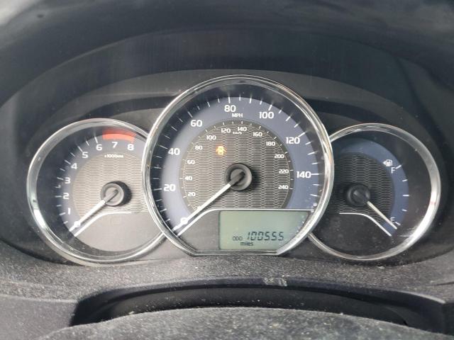 5YFBURHE7FP363511 - 2015 TOYOTA COROLLA L BLACK photo 9