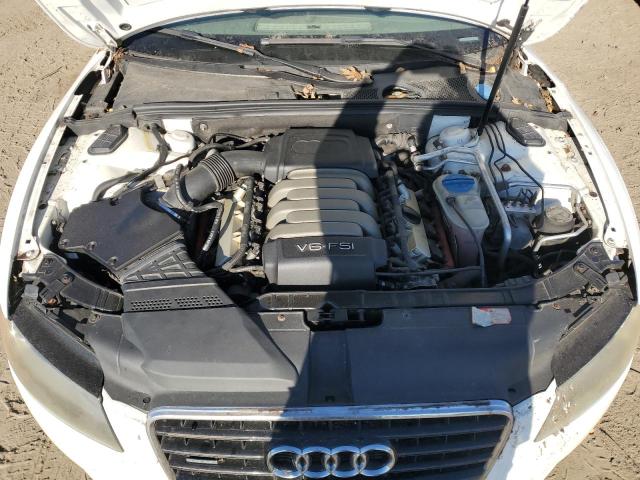 WAUDK78TX9A025933 - 2009 AUDI A5 QUATTRO WHITE photo 11