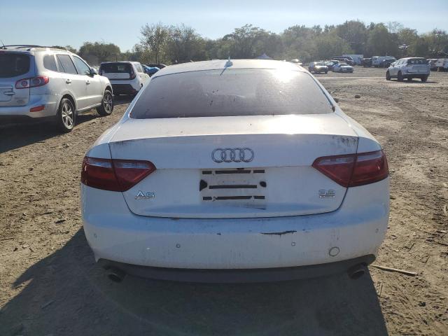 WAUDK78TX9A025933 - 2009 AUDI A5 QUATTRO WHITE photo 6