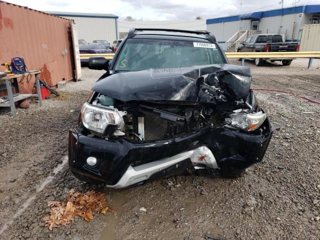 5TFJU4GN6EX051552 - 2014 TOYOTA TACOMA DOUBLE CAB PRERUNNER BLACK photo 5