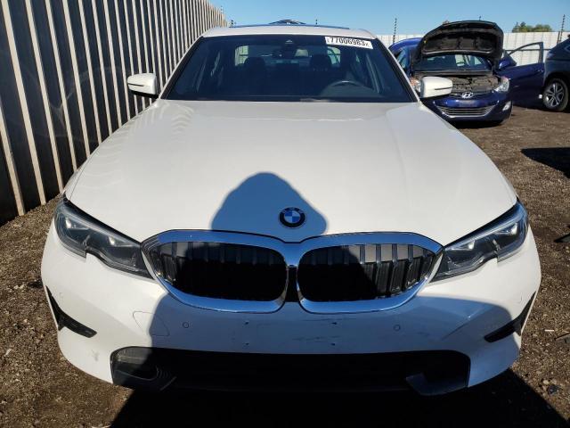 3MW5R1J02L8B26416 - 2020 BMW 330I WHITE photo 5