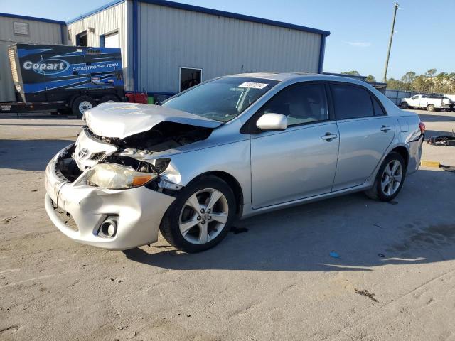 5YFBU4EE8CP031600 - 2012 TOYOTA COROLLA BASE SILVER photo 1