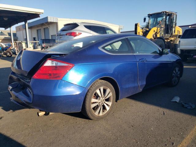 1HGCS12739A014944 - 2009 HONDA ACCORD EX BLUE photo 3