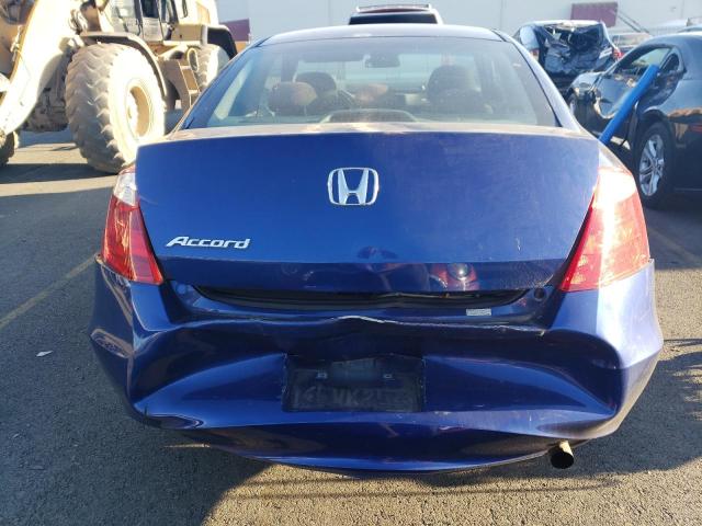 1HGCS12739A014944 - 2009 HONDA ACCORD EX BLUE photo 6