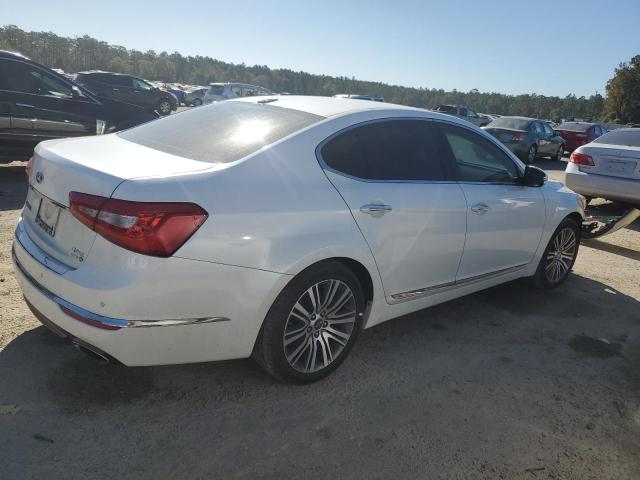 KNALN4D76E5165152 - 2014 KIA CADENZA PREMIUM WHITE photo 3