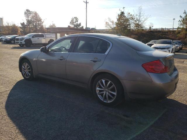 JNKBV61F38M273419 - 2008 INFINITI G35 GRAY photo 2