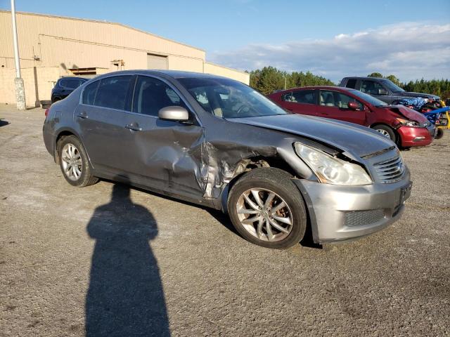 JNKBV61F38M273419 - 2008 INFINITI G35 GRAY photo 4