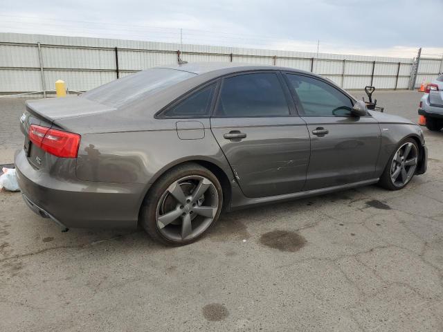 WAUHGAFC8EN054420 - 2014 AUDI A6 PRESTIGE GRAY photo 3