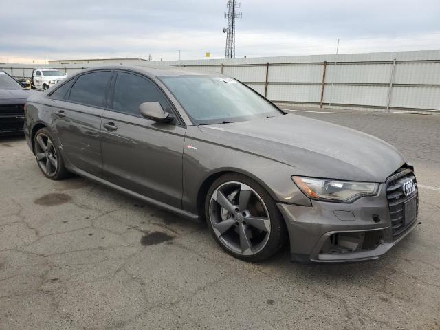 WAUHGAFC8EN054420 - 2014 AUDI A6 PRESTIGE GRAY photo 4