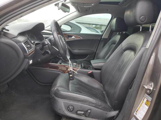 WAUHGAFC8EN054420 - 2014 AUDI A6 PRESTIGE GRAY photo 7