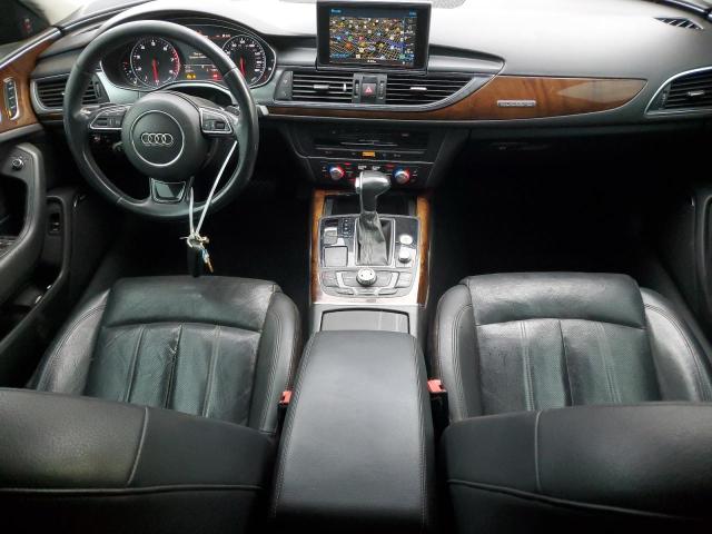 WAUHGAFC8EN054420 - 2014 AUDI A6 PRESTIGE GRAY photo 8