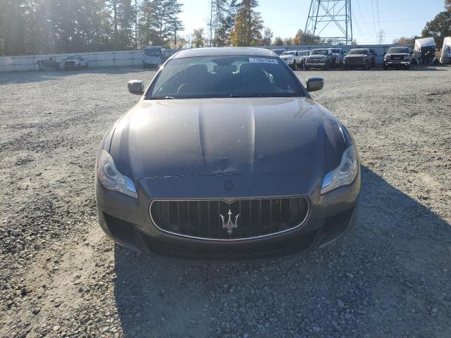 ZAM56RPA7G1189320 - 2016 MASERATI QUATTROPOR S GRAY photo 5