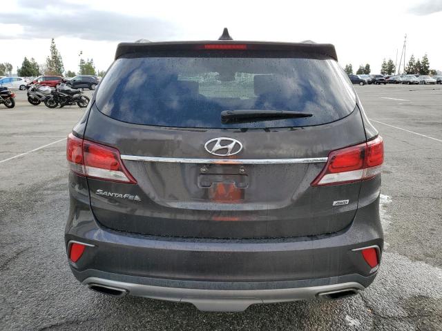 KM8SMDHF5HU216360 - 2017 HYUNDAI SANTA FE SE BLACK photo 6