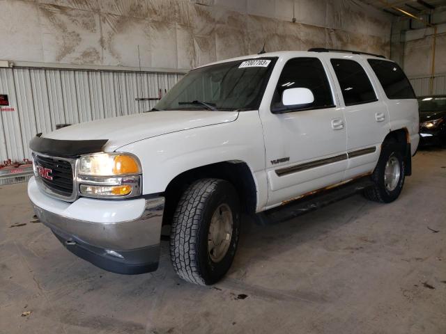 1GKEK13TX5J191637 - 2005 GMC YUKON WHITE photo 1