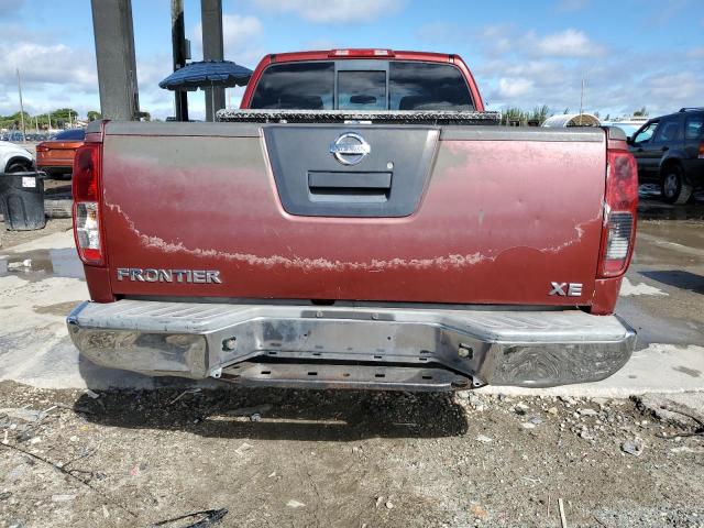 1N6BD06T76C476717 - 2006 NISSAN FRONTIER KING CAB XE BURGUNDY photo 6
