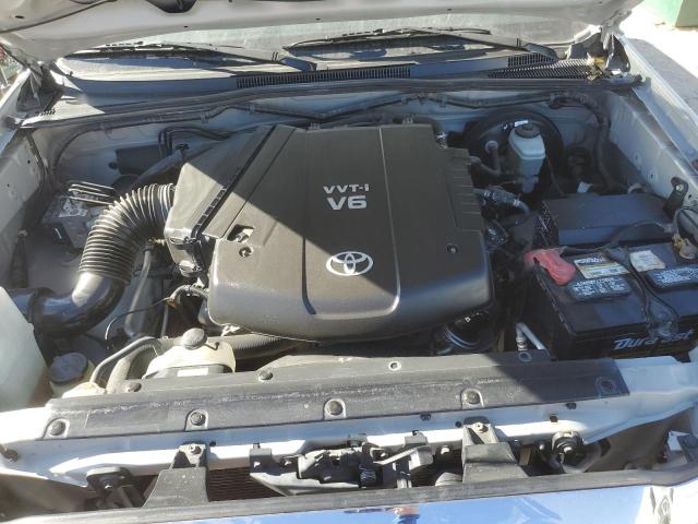 5TEUU42N26Z316613 - 2006 TOYOTA TACOMA ACCESS CAB ვერცხლისფერი ფოტო 11