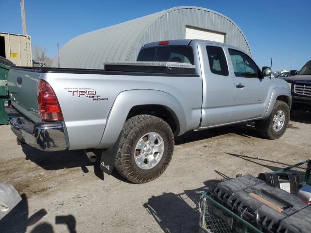 5TEUU42N26Z316613 - 2006 TOYOTA TACOMA ACCESS CAB ვერცხლისფერი ფოტო 3