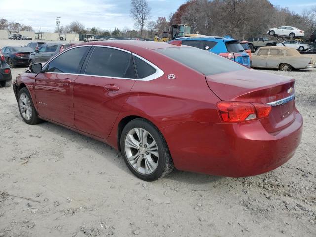 2G1115SL0F9169870 - 2015 CHEVROLET IMPALA LT RED photo 2