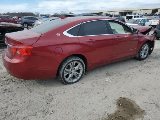 2G1115SL0F9169870 - 2015 CHEVROLET IMPALA LT RED photo 3