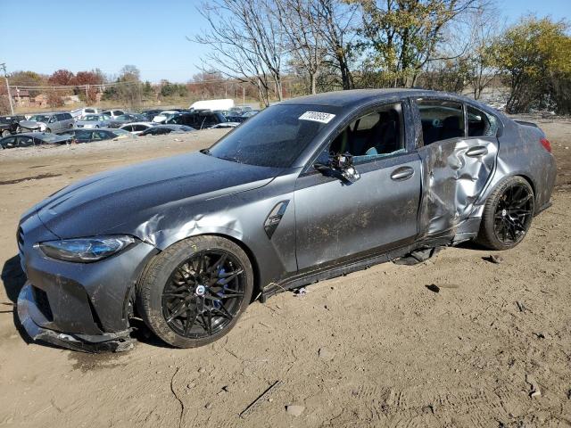 WBS33AY07MFL22550 - 2021 BMW M3 COMPETITION ნაცრისფერი ფოტო 1