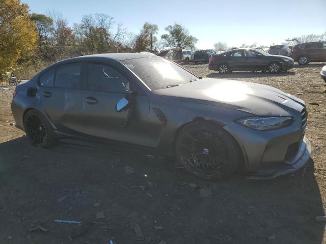 WBS33AY07MFL22550 - 2021 BMW M3 COMPETITION ნაცრისფერი ფოტო 4