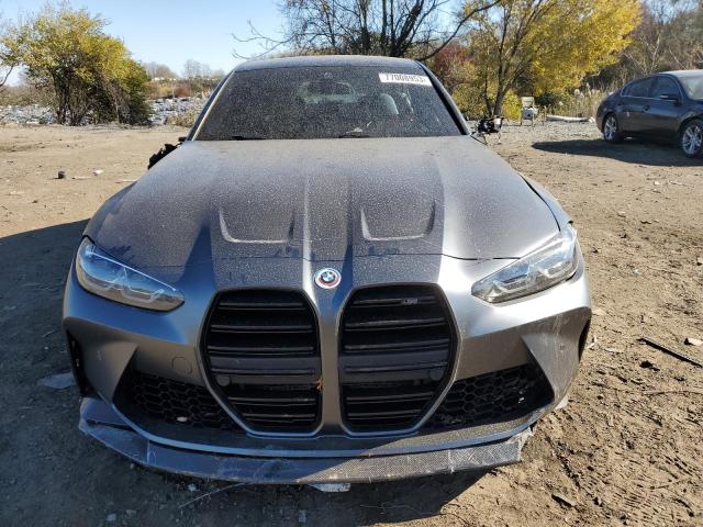 WBS33AY07MFL22550 - 2021 BMW M3 COMPETITION ნაცრისფერი ფოტო 5
