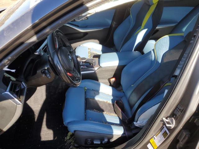 WBS33AY07MFL22550 - 2021 BMW M3 COMPETITION ნაცრისფერი ფოტო 7