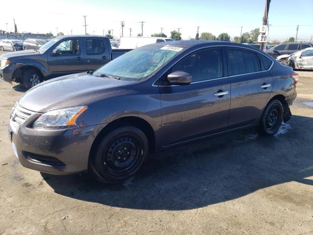 3N1AB7AP4EY267497 - 2014 NISSAN SENTRA S CHARCOAL photo 1