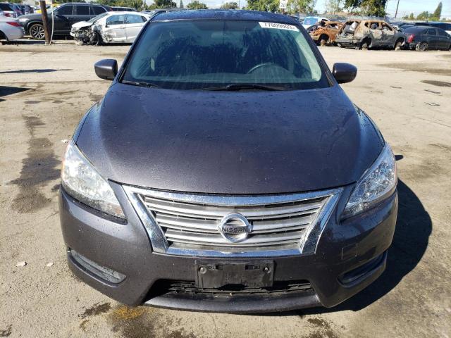 3N1AB7AP4EY267497 - 2014 NISSAN SENTRA S CHARCOAL photo 5