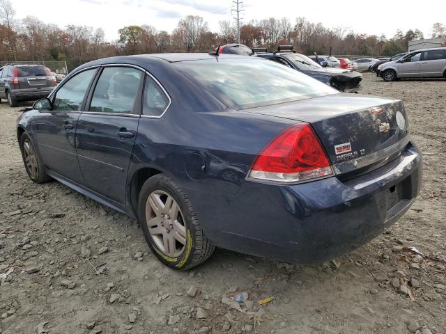 2G1WB5EK0B1278702 - 2011 CHEVROLET IMPALA LT BLUE photo 2