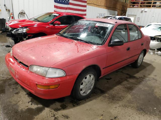 1Y1SK5267TZ009646 - 1996 GEO PRIZM BASE RED photo 1