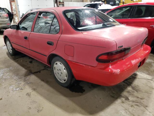 1Y1SK5267TZ009646 - 1996 GEO PRIZM BASE RED photo 2