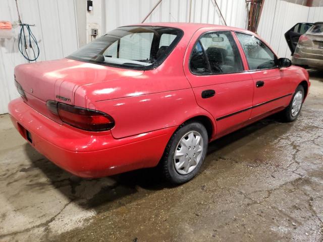1Y1SK5267TZ009646 - 1996 GEO PRIZM BASE RED photo 3